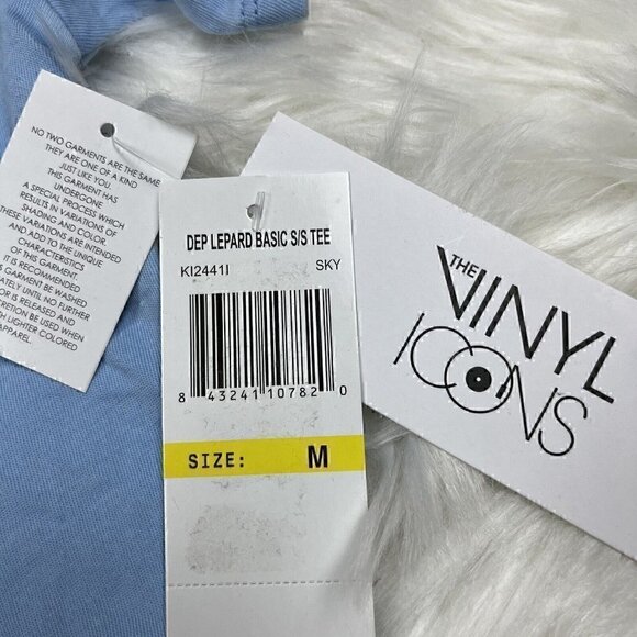 NEW DEF LEPPARD The Vinyl Icons Youth Medium Short Sleeve T-Shirt Tee - Picture 8 of 8